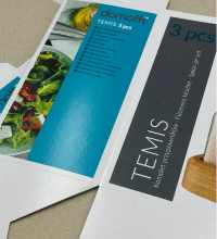 opakowania kartonowe kolorowe - folia błysk