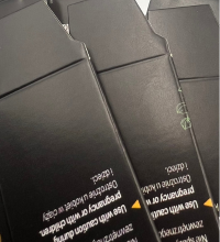 opakowanie kartonowe czarne