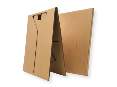 opakowanie z kartonu na lustro